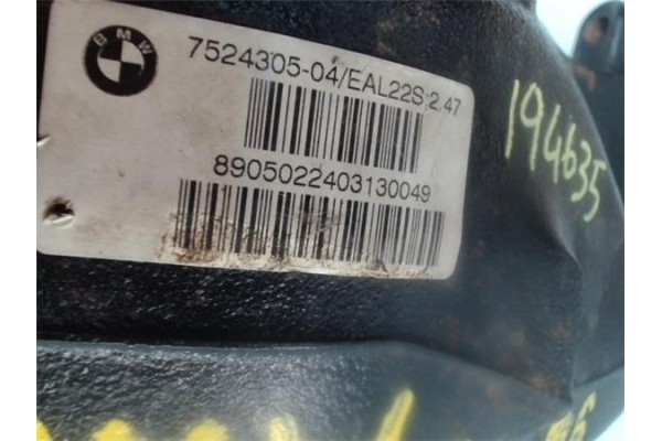 Recambio de grupo diferencial trasero para bmw serie 1 berlina (e81/e87) 2.0 120d referencia OEM IAM 752430504 EAL22S247 8905022