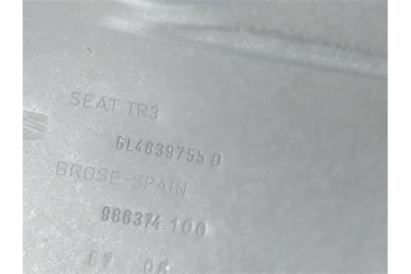 Recambio de elevalunas electrico trasero izquierdo para seat ibiza/cordoba (6l) sin definir referencia OEM IAM 6L4839751A 6L4839