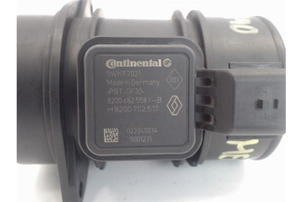 Recambio de caudalimetro para renault megane iii berlina 5p 1.5 expression referencia OEM IAM 82006825587B 022040034 