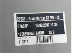 Recambio de elevalunas electrico trasero izquierdo para skoda octavia ii (1z) sin definir referencia OEM IAM 1Z0839655C  