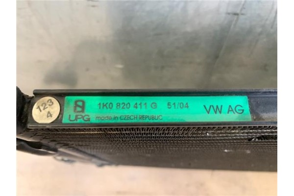 Recambio de radiador aire acondicionado para volkswagen golf v (1k1) 2.0 fsi referencia OEM IAM 1K0820411AC  