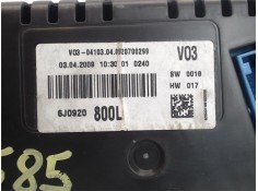 Recambio de cuadro completo para seat ibiza berlina (6j5) 1.9 tdi referencia OEM IAM 6J0920800L  