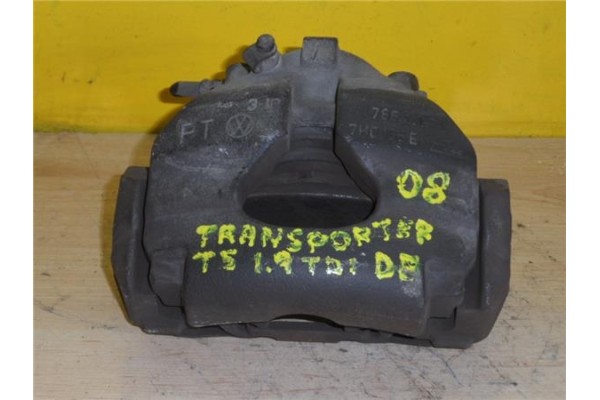 Recambio de pinza freno delantero derecha para volkswagen t5 transporter furgón/combi (7h) 1.9 combi referencia OEM IAM 7H0106B 