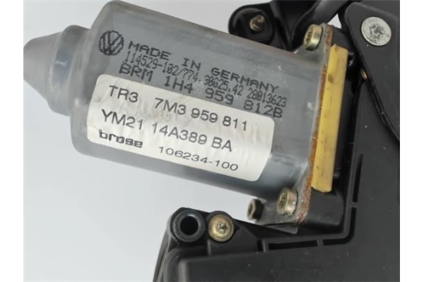 Recambio de elevalunas electrico trasero izquierdo para seat alhambra (7v9) 1.9 reference referencia OEM IAM 7M3959811 1H4959812