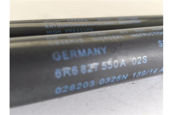 Recambio de amortiguador porton para volkswagen polo v (6r1) 1.0 referencia OEM IAM 6R6827550A  
