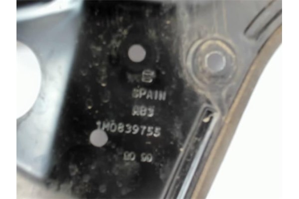 Recambio de elevalunas electrico trasero izquierdo para seat toledo (1m2) referencia OEM IAM 1M0839755  