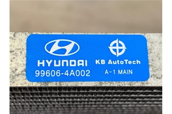 Recambio de radiador aire acondicionado para hyundai h-1 furgón 2.5 crdi referencia OEM IAM 976064A002  