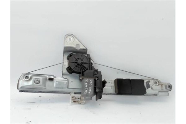 Recambio de mecanismo elevalunas trasero izquierdo para renault megane ii berlina 5p referencia OEM IAM   