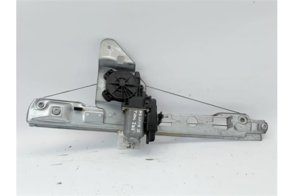 Recambio de mecanismo elevalunas trasero izquierdo para renault megane ii berlina 5p referencia OEM IAM   