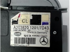 Recambio de luz interior techo para mercedes-benz clase c (bm 203) sportcoupe 2.0 c 180 (203.735) referencia OEM IAM A2038202301