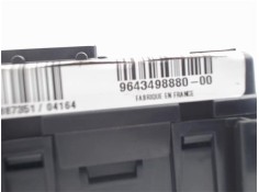 Recambio de caja fusibles/rele para citroen c3 1.4 i referencia OEM IAM 9643498880-00  