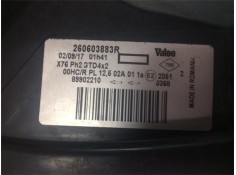 Recambio de faro delantero izquierdo para nissan kubistar (x76) 1.5 dci referencia OEM IAM 260603883R 260603883R 