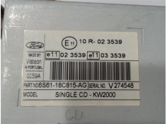 Recambio de radio / cd para ford focus ii (da_) 1.6 tdci referencia OEM IAM 6S6118C815AG  