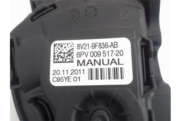 Recambio de pedal acelerador para ford fiesta vi 1.25 referencia OEM IAM 1708164  