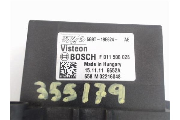 Recambio de resistencia calefaccion para ford fiesta vi 1.25 referencia OEM IAM 6G9T19E624AE  