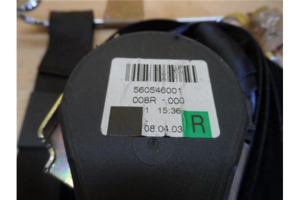 Recambio de cinturon seguridad delantero derecho para audi a3 (8l) 1.8 ambiente referencia OEM IAM 560546001  