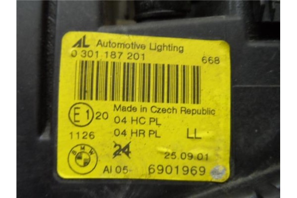 Recambio de faro delantero izquierdo para bmw serie 3 compacto (e46) 1.8 316ti referencia OEM IAM 63126902747  63127165769 , BMW