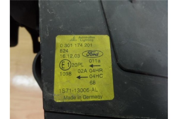 Recambio de faro delantero izquierdo para ford mondeo iii (b5y) 2.0 tdci referencia OEM IAM 0301174201  
