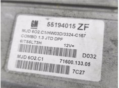 Recambio de centralita para opel combo (corsa c) 1.3 cdti 16v referencia OEM IAM 55194015ZF 7160013305 