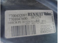 Recambio de faro delantero dcho para renault scenic i (ja...) 1.4 16v (ja0d, ja1h, ja0w, ja10) referencia OEM IAM 7700432097  