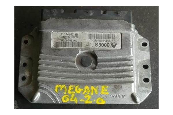 Recambio de centralita para renault megane ii (bm0/1_, cm0/1_) 2.0 16v (bm0u, cm0u) referencia OEM IAM 8200298463 8200298457 215