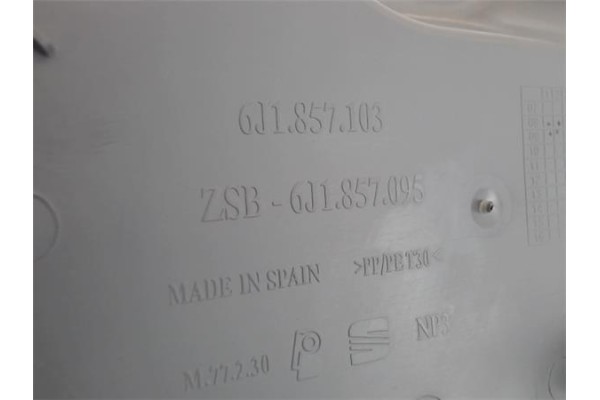Recambio de guantera salpicadero para seat ibiza berlina (6j5) 1.9 tdi referencia OEM IAM 6j1857103  
