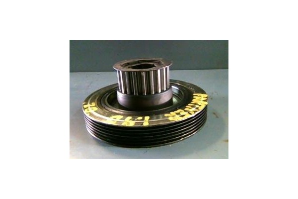 Recambio de polea cigueñal para peugeot partner furgón (5) 1.9 d referencia OEM IAM 9637218980A XX 