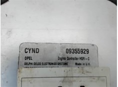 Recambio de centralita para opel vectra b berlina 1.6 cd referencia OEM IAM 09355929  