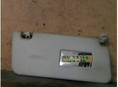 Recambio de parasol derecho para mg mg zr 160 referencia OEM IAM EDQ106000LUM  