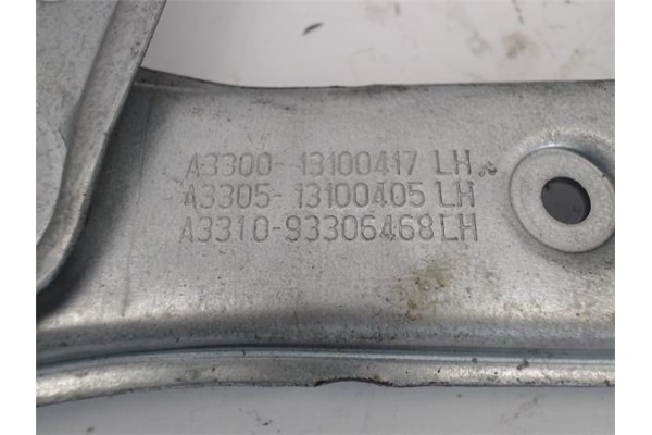 Recambio de mecanismo elevalunas delantero izquierdo para opel astra h berlina referencia OEM IAM A330013100417  