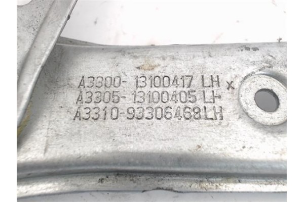 Recambio de mecanismo elevalunas delantero izquierdo para opel astra h berlina referencia OEM IAM 5140095  