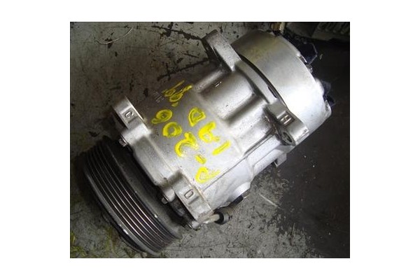 Recambio de compresor aire acond. para peugeot 206 1.9 d referencia OEM IAM  SD7V161106F 