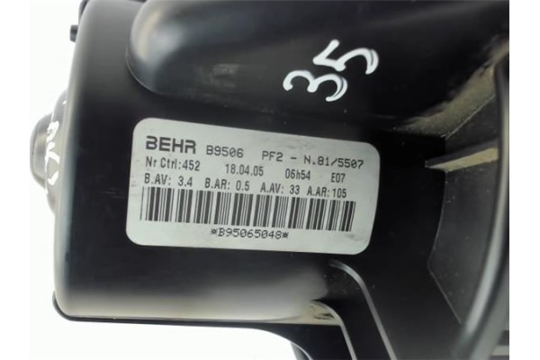 Recambio de motor calefaccion para peugeot 307 berlina (s2) referencia OEM IAM B95065048  