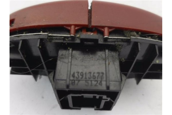 Recambio de interruptor luces emergencia para citroen xsara picasso 1.6 hdi referencia OEM IAM 43913677  