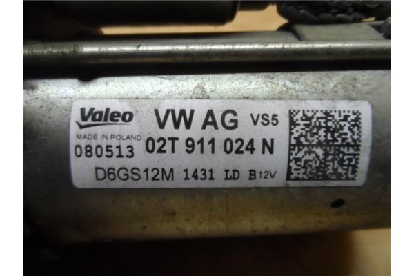 Recambio de motor arranque para seat ibiza berlina (6j5) 1.2 reference referencia OEM IAM 02T911024N  2T911023R , AUDI | 2T91102