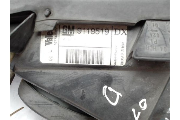 Recambio de faro delantero izquierdo para opel vectra b berlina referencia OEM IAM 9119519DX 677430G5 
