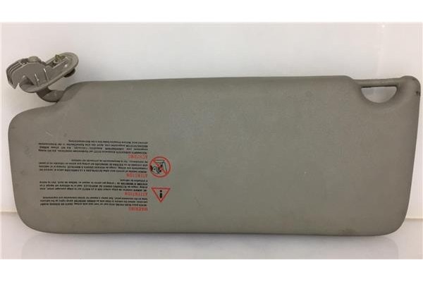 Recambio de parasol derecho para renault clio ii fase i (b/cb0) 1.2 (b/cb0f, b/cb0a, b/cb10, b/cb1k, b/cb2d, b/cb2h) referencia 