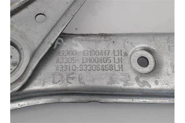 Recambio de mecanismo elevalunas delantero izquierdo para opel astra h berlina referencia OEM IAM A330013100417  