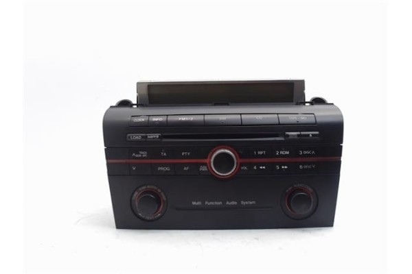 Recambio de radio / cd para mazda 3 berlina (bk)(2003) 1.6 cd active+ xcite [1,6 ltr. - 80 kw cd diesel cat] referencia OEM IAM 