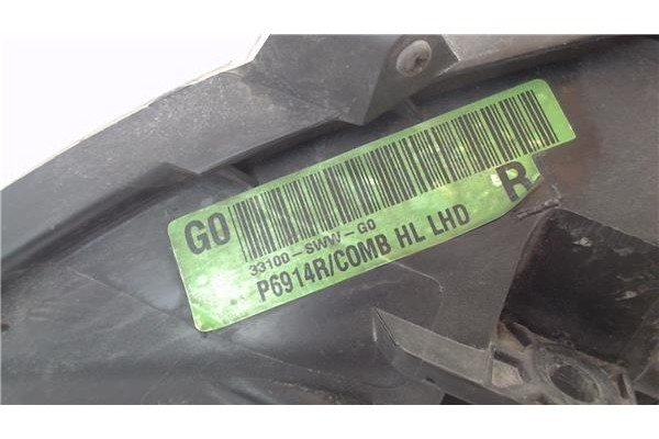 Recambio de faro delantero dcho para honda cr-v iii 2.0 i referencia OEM IAM 33101SWWE01 33100SWWG0 