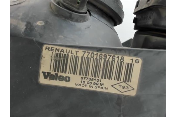 Recambio de faro delantero dcho para renault clio ii fase i (b/cb0) referencia OEM IAM 7701697618 67735101 