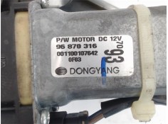 Recambio de mecanismo elevalunas delantero izquierdo para chevrolet aveo berlina referencia OEM IAM 96870316  