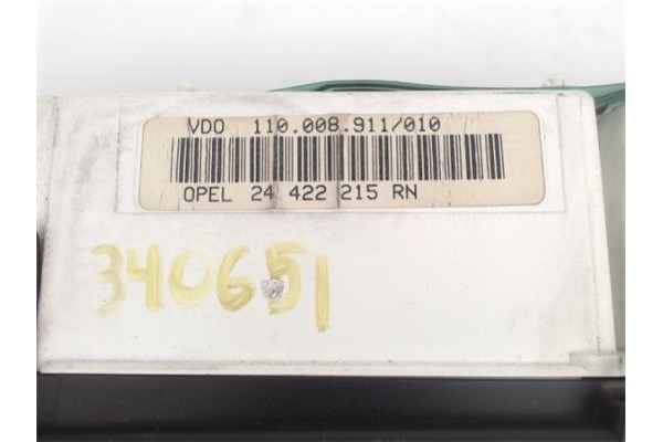 Recambio de cuadro completo para opel vectra b berlina 2.2 básico (1999) referencia OEM IAM 24422215RN VDO110008911010 