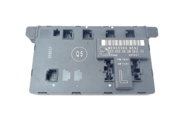 Recambio de centralita cierre puerta delantero izquierda para mercedes-benz clase c (bm 203) sportcoupe 2.0 c 180 (203.735) refe
