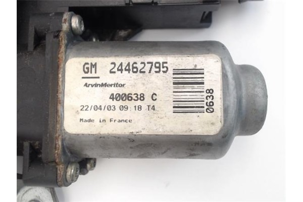 Recambio de mecanismo elevalunas delantero izquierdo para opel corsa c referencia OEM IAM   
