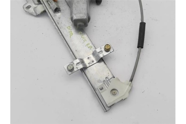 Recambio de mecanismo elevalunas delantero derecho para honda civic vi 1.6 referencia OEM IAM 72210S6DE01  