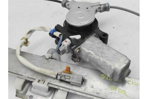 Recambio de mecanismo elevalunas delantero derecho para honda civic vi 1.6 referencia OEM IAM 72210S6DE01  