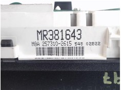 Recambio de cuadro completo para mitsubishi montero pinin (h60/h70) 1.8 1800 mpi comfort (5-ptas.) referencia OEM IAM mr381643  