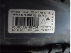 Recambio de faro delantero izquierdo para citroen c5 berlina 2.0 hdi (rcrhrh) referencia OEM IAM 9650055980  