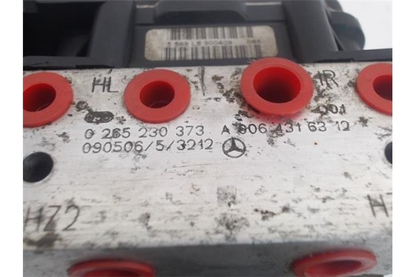 Recambio de nucleo abs para mercedes-benz clase a (bm 169) 1.5 a 150 (169.031) referencia OEM IAM A0064316412  